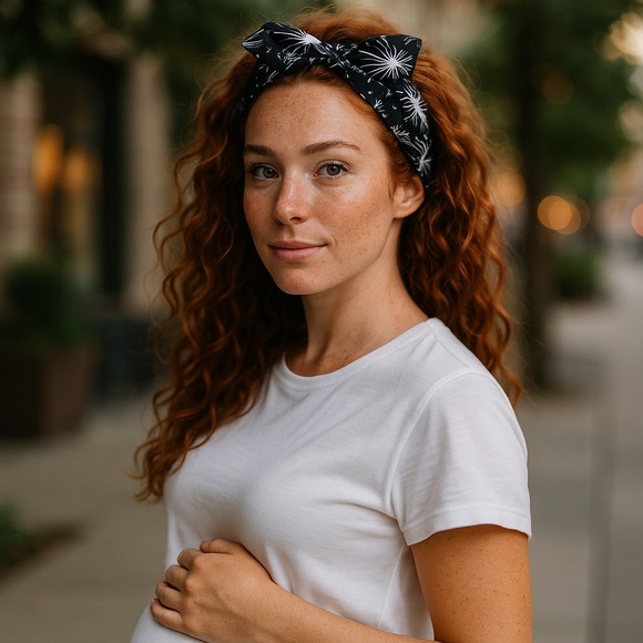 NWT SILKLETTE Illuminations 100% Fine Silk Kerchief Scarf BLACK/WHITE - Picture 4 of 7